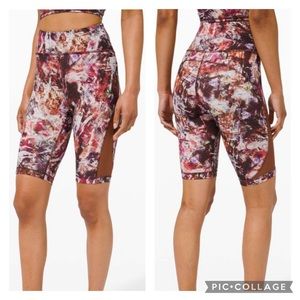 LULULEMON Women’s EVERLUX & MESH High Rise Shorts URBANTRICITY TERRACOTTA Sz 4